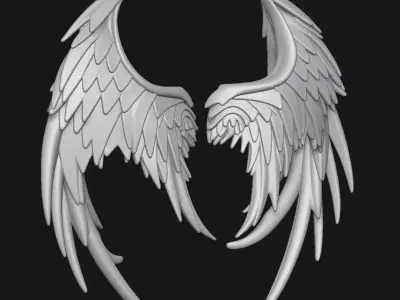 Wings 3D print model