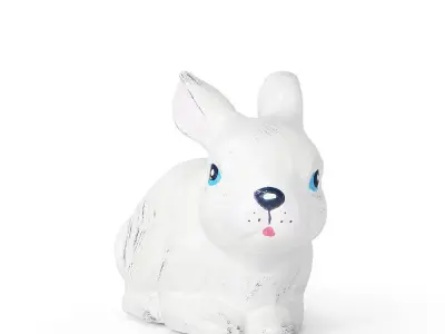 Rabbit - garden decoration 3D model