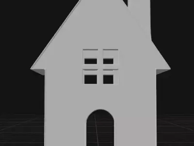 miniature house 3D print model