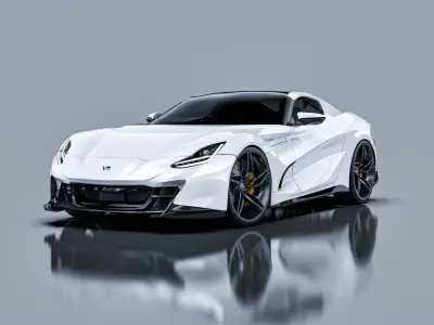 arox concept car sport 3D model