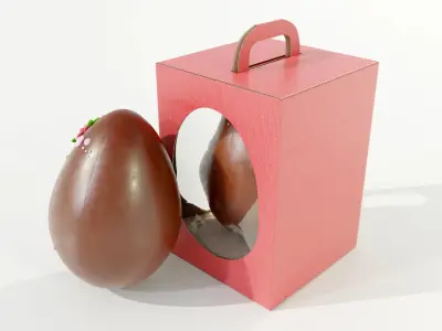 Decorated Easter Egg 3D model