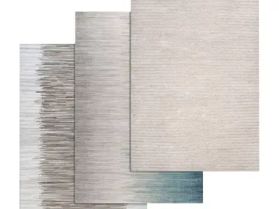 Rug Set 1609 3D model