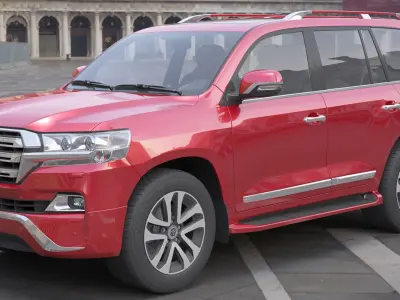 Toyota Land Cruiser J200 3D model