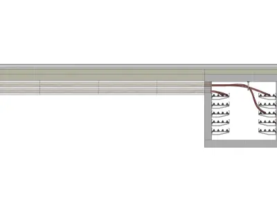 Power cables collector Free 3D model
