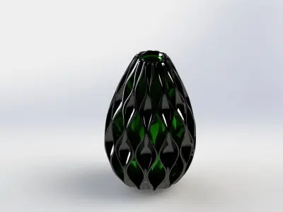 Modern Vase Model A 3D model