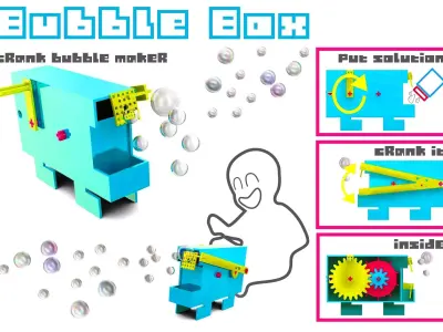 Bubble Box Free 3D model