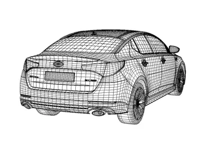 KIA Optima 3D model