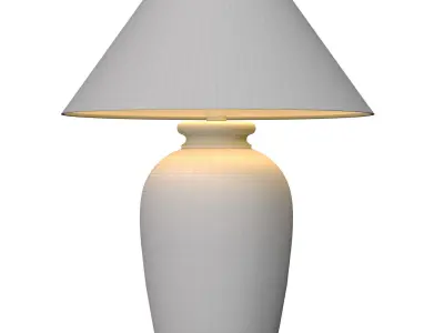 Rustic Southwest Country Nightstand bedside Provence Table Lamp  3D model