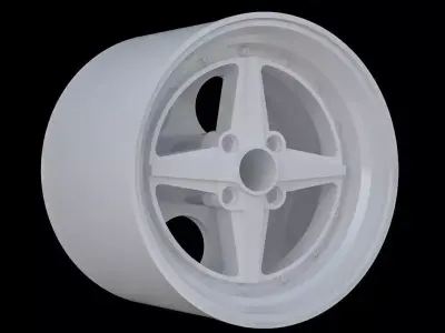 Work Equip 01 164 RIMS FOR HOTWHEELS 3D print model 3D print model