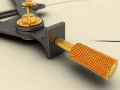 Drawing Compass 3D model