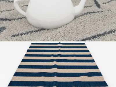 Rugs No 739 Low-poly 3D model