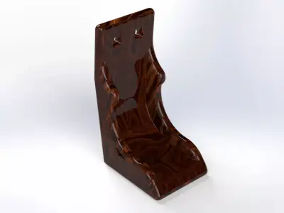 solidworks car seat design given in stl and sldprt formats 3D model