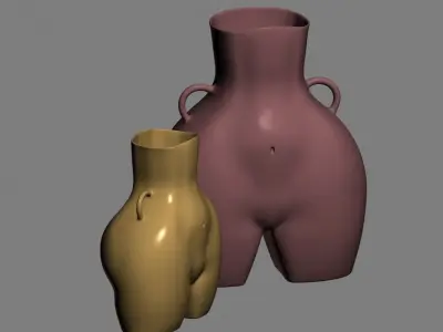 vase 13 3D model purchase