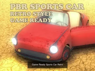 Game Ready Vehicles with Controllers for Unity 3D Model Pack