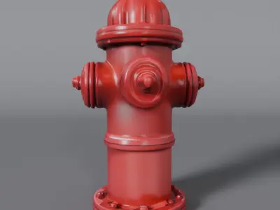 Hydrant 3D model
