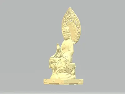 Guanyin Bodhisattva 3D print model
