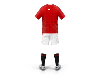 Soccer Clothes Manchester United 3D model