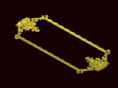 Classic decor ornament 197 3D model