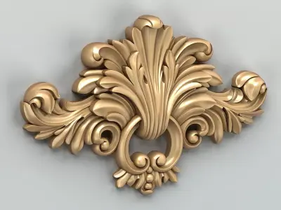 Central decor 032 3D model