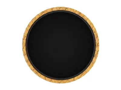 Round Tray Pandan 3D print model