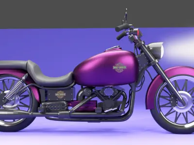 Bike Design In Blender 3D model