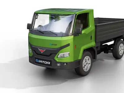 Montra Electric Eviator Pickup Truck 3D model
