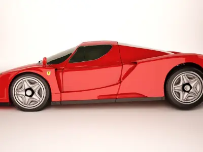 Ferrari Enzo Sport Car 3D model