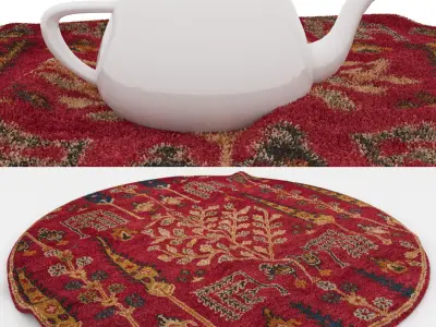 Rugs No 856 Low-poly 3D model
