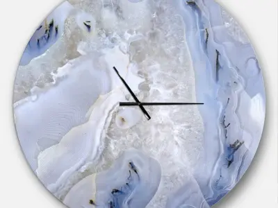 Stone Background Wall Clock Free 3D model