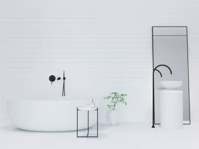 Vistas Bathroom Scene  3D model