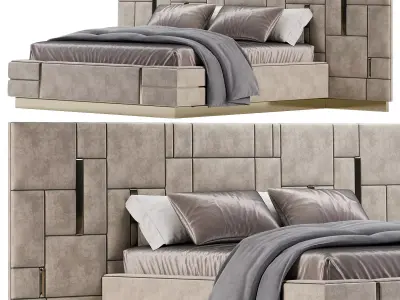 BELOVED Bed By Visionnaire 3D model