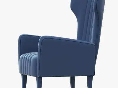 Brabbu Davis Chair 3D model
