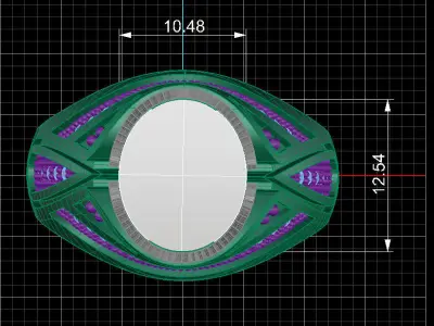 NEO MAN RING MODEL11 3D print model
