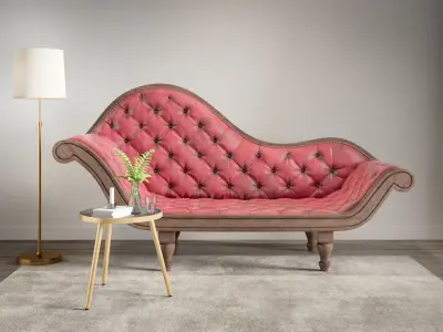 Luxury Sofa 3D model
