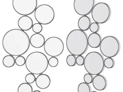 Abbyson Michelle Wall Mirror Low-poly 3D model