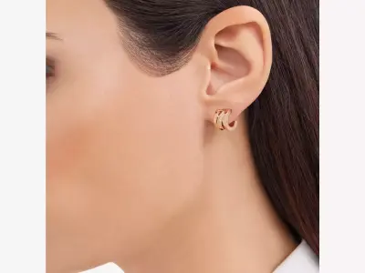 BULGARI - B ZERO 1 - EARRINGS 3D print model