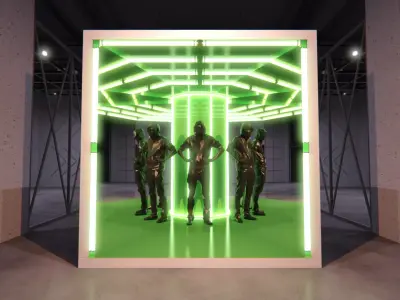 Cube Photo Opportunity 5 3D model