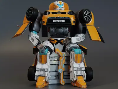 Tobot X 3D Model 3D model