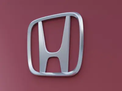 3D Honda Logo 3D model