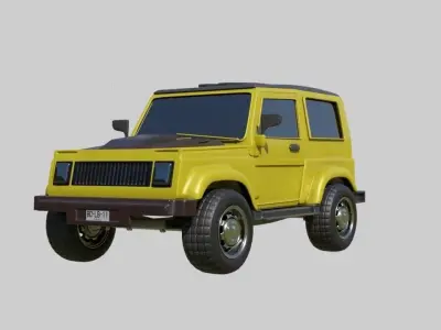 Off Road Car 3D model