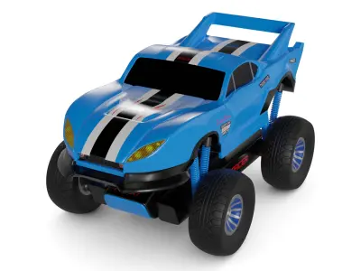 Remote Control Car 3D model