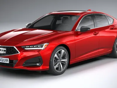 Acura TLX 2021 3D model