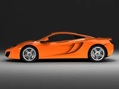 MCLAREN MP4-12 STD MAT 3D model