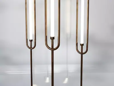 luxury standing lamp 3D model