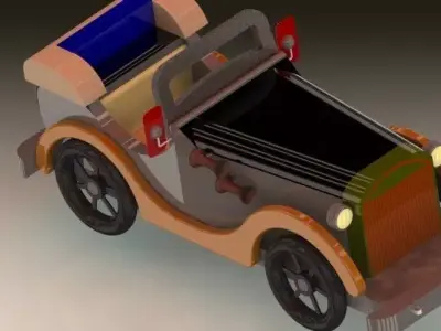 car toy Free 3D model purchase