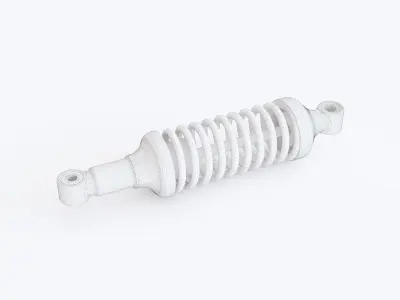 Shock absorber 3D model