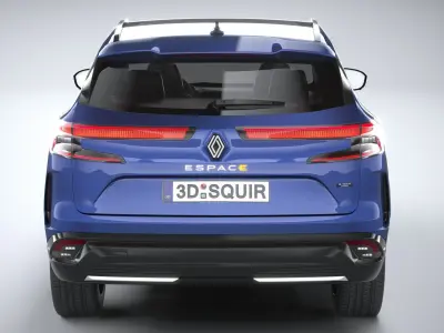 Renault Espace 2023 3D model