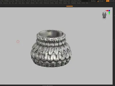 vase 3d print 355  3D print model