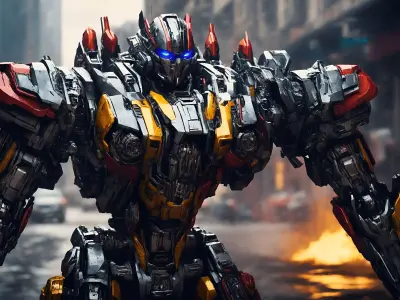 History of Robots 3D model