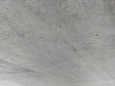  Concrete ceiling 3D model